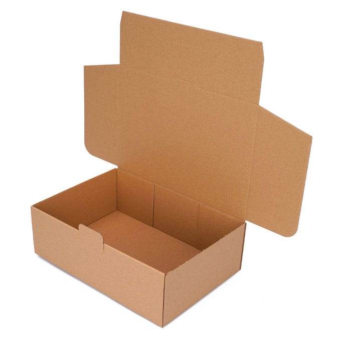 Faltschachtel 310x215x100 mm DIN A4 braun - WP 40