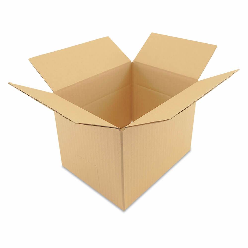 Karton 190x150x140 mm höhenvariabel 1 wellig B-Welle braun - KK 20 30-1