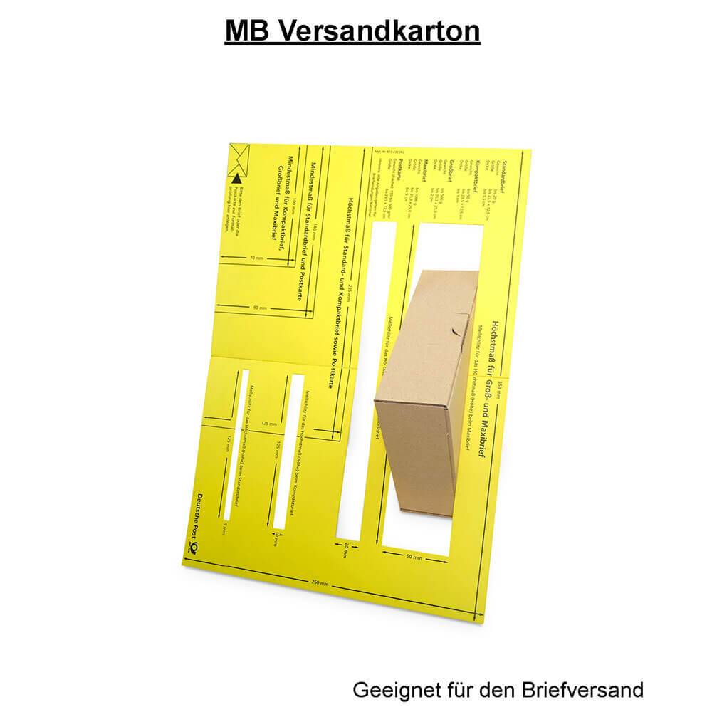 Maxibriefkarton 240x160x45 mm DIN A5 braun - MB 3 79-5