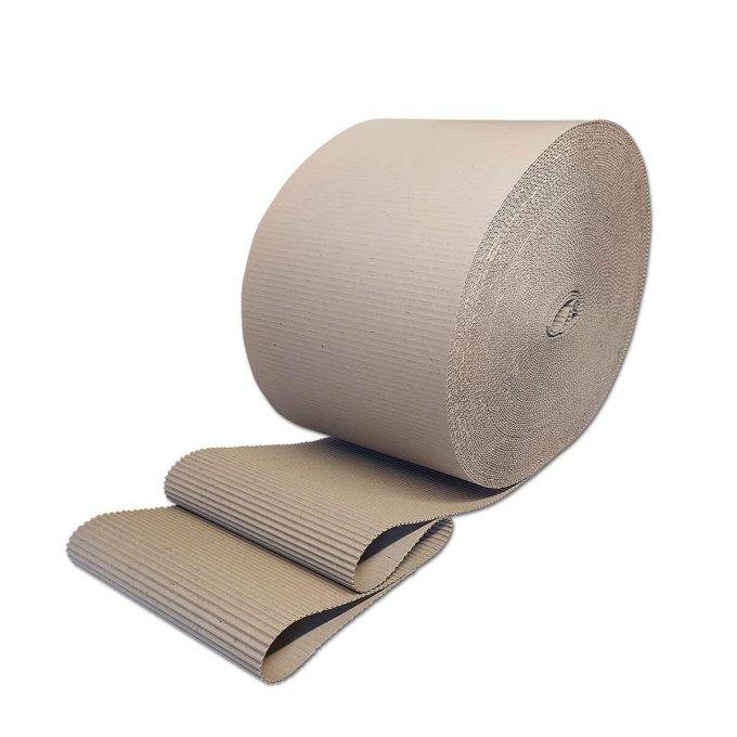 Rollenwellpappe 40 cm x 70 m C-Welle 1 wellig Wellpappe auf Rolle